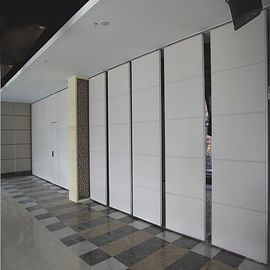 Paredes de división movibles del panel de madera plástico de la oficina/división de aluminio de la pared