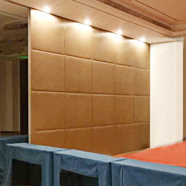 División de aluminio movible del divisor de la pared de Pasillo del banquete de Convention Center/madera de la pared
