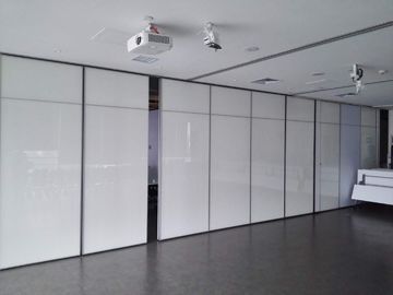 Paredes de división movibles de aluminio de la puerta operable para la galería de arte