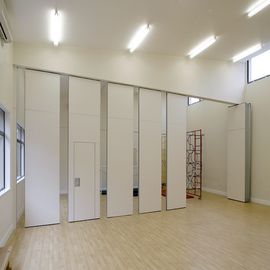 El diseño de aluminio de la sala de estar detalla la pared de división movible de las puertas de los materiales