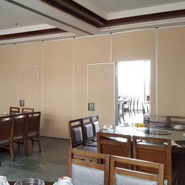 Hotel que dobla las paredes de divisiones movibles insonoras del restaurante de madera