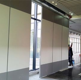 Diseño interior de la tela del hotel que resbala la pared de división acústica plegable para la sala de clase
