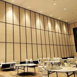 Banquetee las paredes de división móviles operables acústicas movibles de madera de la oficina de Pasillo