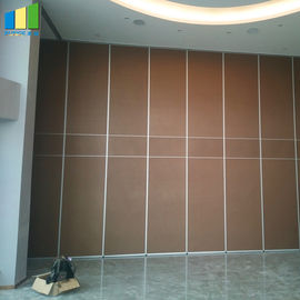 Desplazamiento de las paredes de división plegables para el color modificado para requisitos particulares oficina del comedor del restaurante