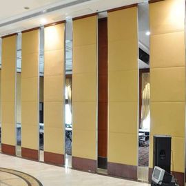Acústico de madera de división del sitio de la cena de Dubai del restaurante movible temporal de las paredes