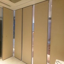 Divisiones movibles acústicas de la sala de reunión que resbalan las paredes de división plegables para la sala de conferencias