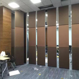 Divisiones movibles acústicas de la sala de reunión que resbalan las paredes de división plegables para la sala de conferencias