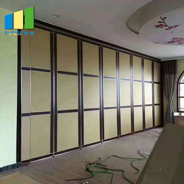 Tela acústica del MDF de Myanmar que rueda las paredes de división movibles para el restaurante