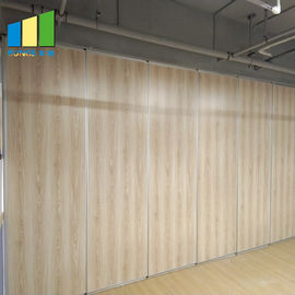 Insonorización de la sala de clase de la escuela que resbala las paredes de división plegables de la tela acústica movible