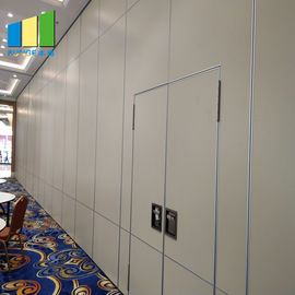 Pared plegable acústica movible de las paredes de división del restaurante de aluminio del marco
