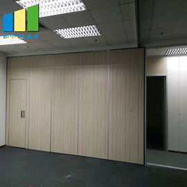 Puertas de madera plegables de la división acústica móvil insonora de madera de la oficina