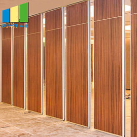 Paredes de división de desplazamiento de madera plegables/pared plegable acústica