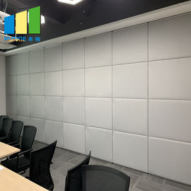 División de desplazamiento plegable acústica del sistema Davao de la tela de aluminio del marco para la sala de reunión