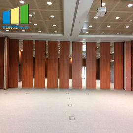 División de desplazamiento plegable acústica del sistema Davao de la tela de aluminio del marco para la sala de reunión