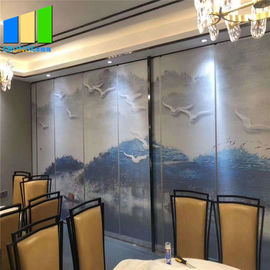 Tabique movible de las paredes de división del marco de aluminio con la pintura