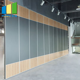 División de desplazamiento plegable acústica movible del sistema Davao de la pared de la tela para la sala de reunión