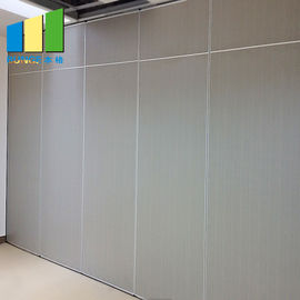 Sala de conferencias que resbala la división plegable acústica movible del tabique del aislamiento sano del panel de pared