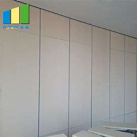 Sala de conferencias que resbala la división plegable acústica movible del tabique del aislamiento sano del panel de pared