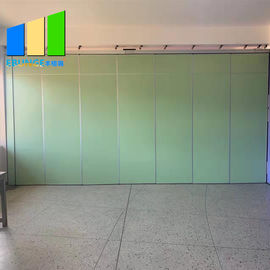 Tabiques acústicos de madera que doblan la pared de división movible de la puerta deslizante de la división de la sala de clase