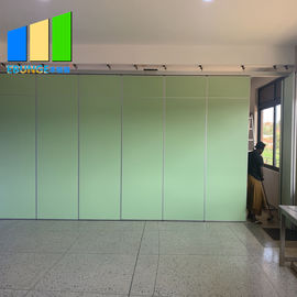 Tabique de aluminio de la puerta deslizante de la pared de divisiones de la prueba de los sonidos para la sala de clase