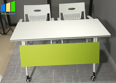 Los muebles de oficinas dividen la tabla plegable plegable del entrenamiento del entrenamiento del escritorio del ordenador plegable de la tabla