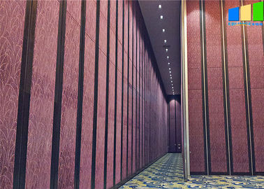paredes de división plegables decorativas de Pasillo del banquete del hotel de Mordern del grueso de 100m m