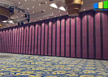 paredes de división plegables decorativas de Pasillo del banquete del hotel de Mordern del grueso de 100m m