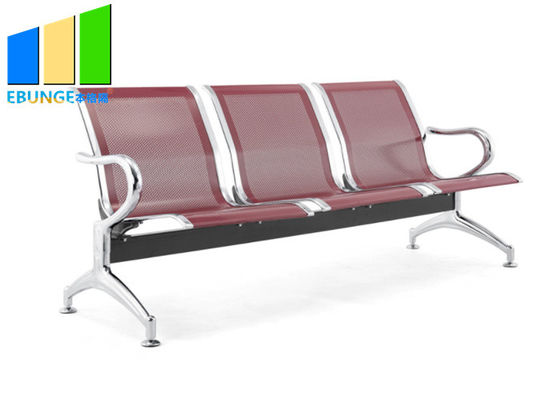 3-6 sillas médicas de acero inoxidables/aeropuerto Seaters de la sala de espera de la oficina de Seaters
