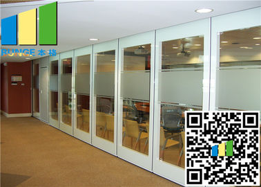Pasillo pared esmaltada mueble de cristal de la oficina de 2,56 pulgadas para la sala de reunión