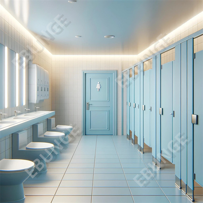 Fácil de limpiar y asequible Partida de baño Apoyo de partición de baño comercial personalizada