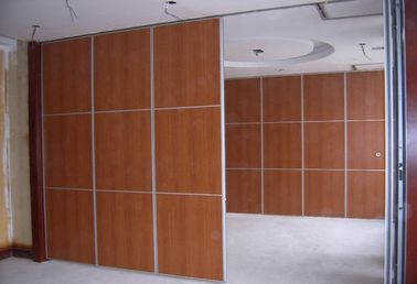 Divisiones desprendibles de la prueba del sonido de la oficina de Singapur, puertas deslizantes de madera