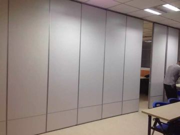 Pared de división de madera de Singapur de la oficina, mueble interior que resbala puertas de plegamiento