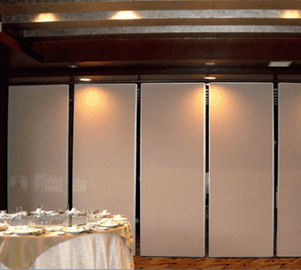 Decoración interior plegable de las paredes de división de la ejecución de madera acústica movible del hotel