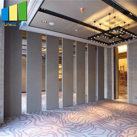 Muros de aluminio de los sonidos que se casan la pared de división de los pasillos que resbala las puertas de plegamiento para el hotel