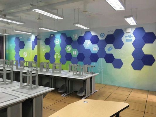 Panel acústico de fibra de poliéster ecológico