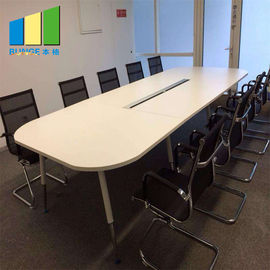 Tabla determinada moderna de la sala de reunión de la lamina de la melamina del tablero del MFC de los muebles de oficinas