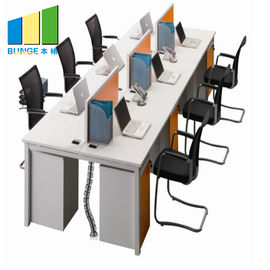 Divisiones modificadas para requisitos particulares de los muebles de oficinas del color/cubículos modulares de la oficina