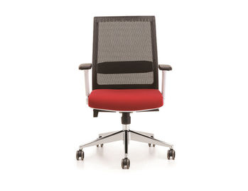 Sillas ajustables de la oficina de la malla del eslabón giratorio, sala de reunión que resbala altas sillas ejecutivas traseras