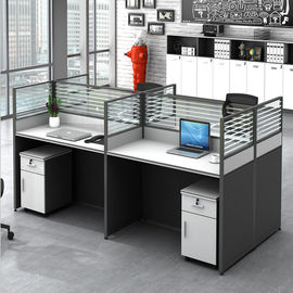 Eco - sistemas modulares del puesto de trabajo de la oficina del cubículo de aluminio amistoso/de oficinas de los muebles