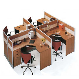 Divisiones de los muebles de oficinas/puestos de trabajo modificados para requisitos particulares modulares del cubículo de la oficina