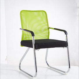 Muebles ergonómicos del ejecutivo de la sala de reunión de la silla de la oficina de los apoyabrazos verdes de la malla