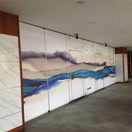 No atado a la pared de división operable del hotel del piso dimensiona al detalle de Singapur