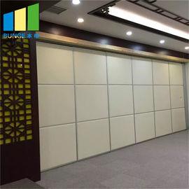 Desplazamiento de las paredes de división movibles del panel operable acústico para la sala de reunión