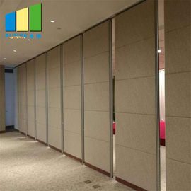Desplazamiento de las paredes de división movibles del panel operable acústico para la sala de reunión