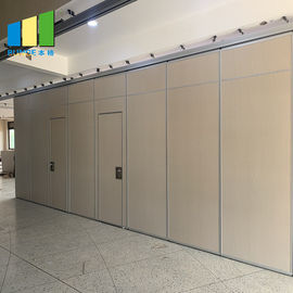 Los paneles de madera movibles eléctricos automáticos de las paredes de división del perfil de aluminio para la oficina