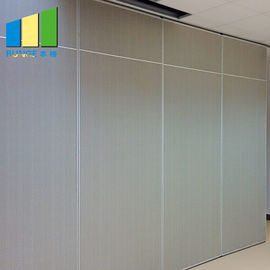 División acústica movible de aluminio de la pared de la prueba de fuego de Dubai del marco DIY para el auditorio