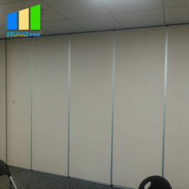 Final movible plegable de desplazamiento del MDF del divisor del espacio de las paredes de las divisiones de EBUNGE para la sala de reunión de la oficina