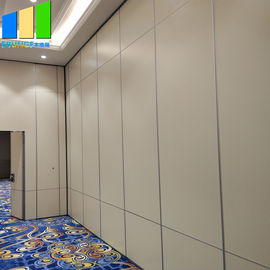paredes de división plegables de la anchura de 500m m que mueven el divisor plegable de la pared de la puerta de la división del hotel en Filipinas