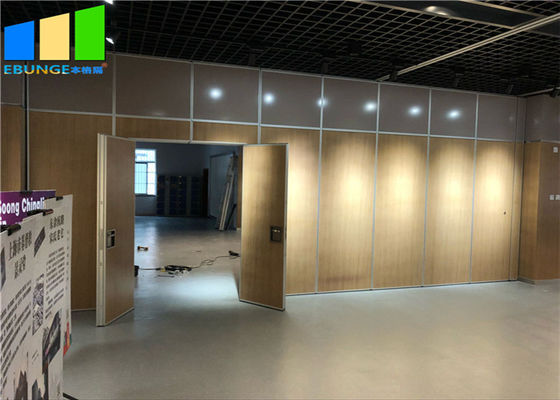 Panel de pared de separación móvil de aluminio personalizado para altura 15 M Max 600-1200 mm