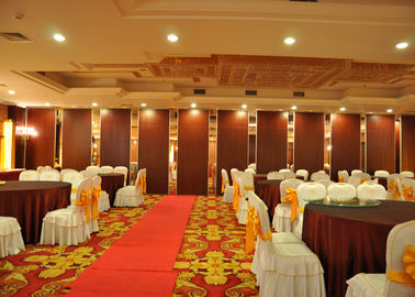 Puertas internas triples de la sala de conferencias, puerta de plegamiento interna para el banquete Pasillo